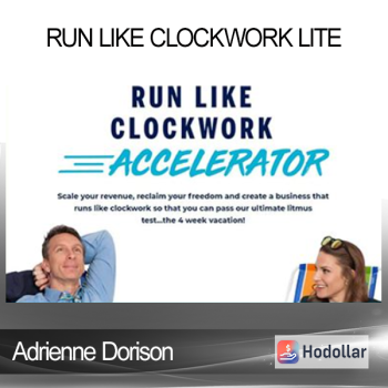 Adrienne Dorison - Run Like Clockwork Lite